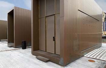 Kvæsthusbroen‘o paviljonų fasadai